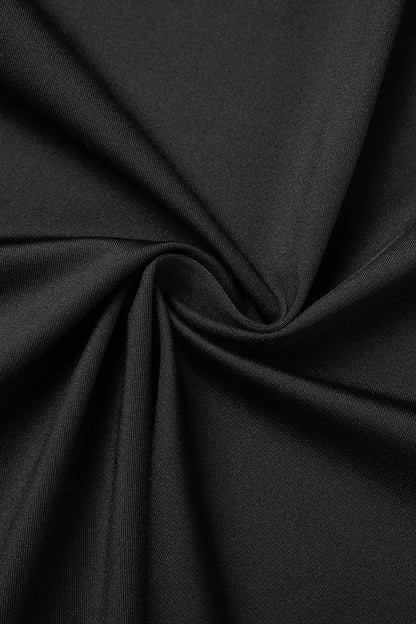 Backless Slit Fold V Neck Wrapped Skirt Dresses
