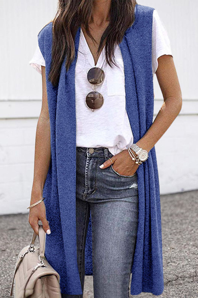 Street Cardigan Collar Tops