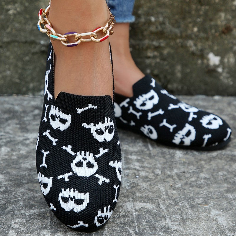 Patchwork Round Comfortable Shoes