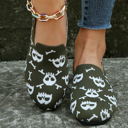 Patchwork Round Comfortable Shoes
