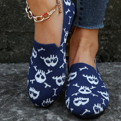 Patchwork Round Comfortable Shoes