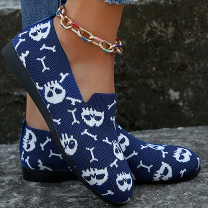 Patchwork Round Comfortable Shoes