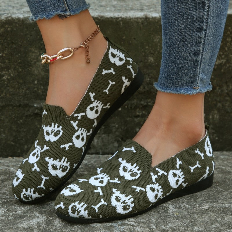Patchwork Round Comfortable Shoes