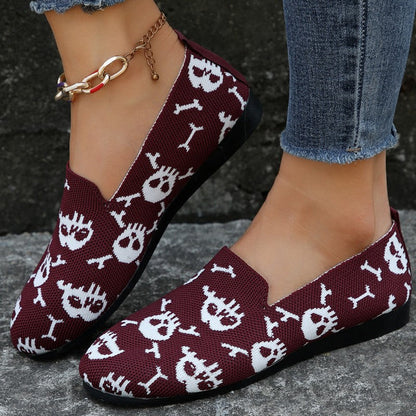 Patchwork Round Comfortable Shoes