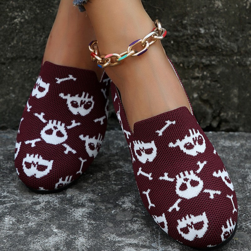 Patchwork Round Comfortable Shoes