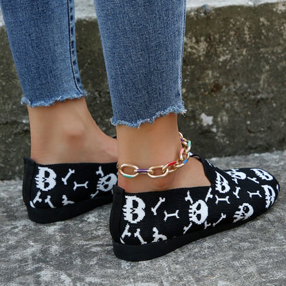 Patchwork Round Comfortable Shoes