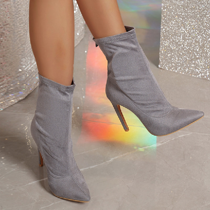 Simplicity Patchwork Pointed Out Door Shoes Gj0048