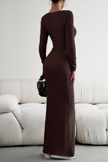 Square Collar One Step Skirt Dresses