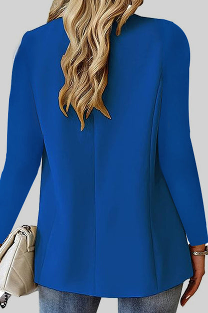 Cardigan Turn-back Collar Outerwear Ye9856