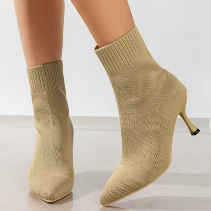 Patchwork Color Pointed Out Door Shoes Gj0050