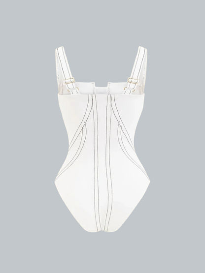 Pocket One Piece Swimsuit and Pants