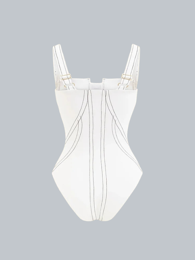 Pocket One Piece Swimsuit and Pants