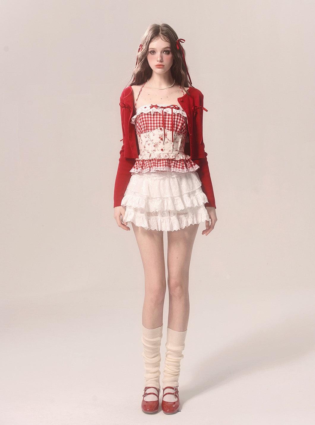 White Lace Ballet-inspired Cake Skirt