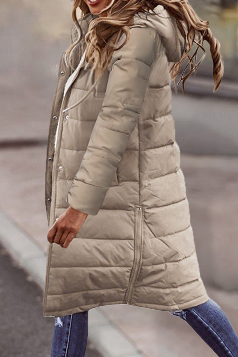 Cardigan Hooded Collar Outerwear