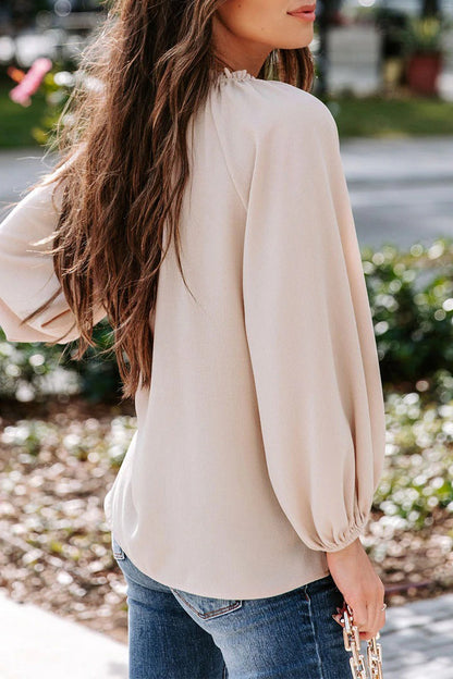 Simplicity V Neck Blouses(3 Colors)