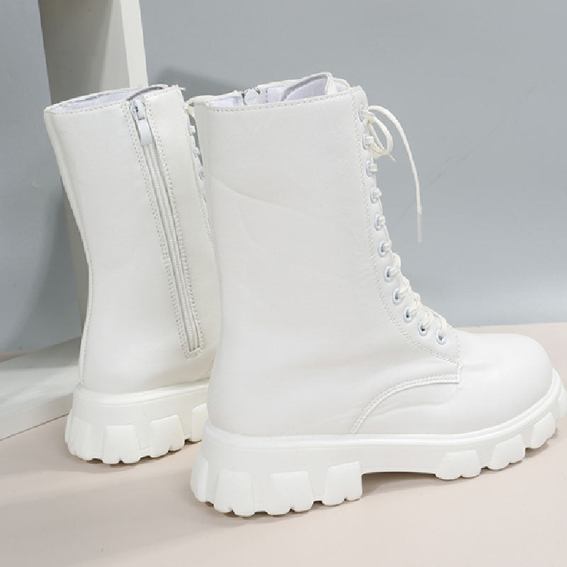 Patchwork Frenulum Round Keep Warm Comfortable Out Door Shoes