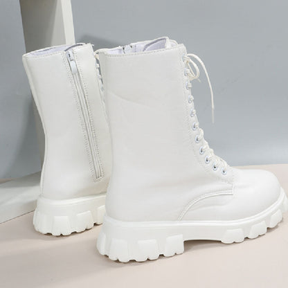 Patchwork Frenulum Round Keep Warm Comfortable Out Door Shoes