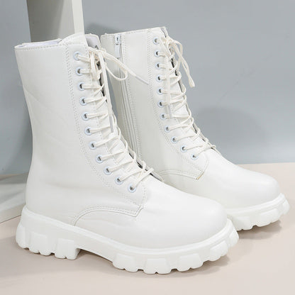 Patchwork Frenulum Round Keep Warm Comfortable Out Door Shoes