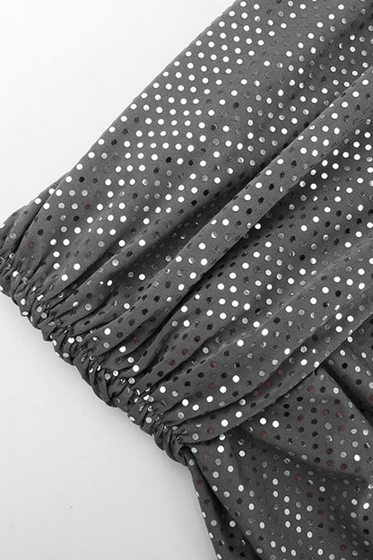 Hollowed Out Off the Shoulder One Step Skirt Dresses