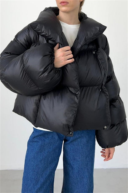 Cardigan Hooded Collar Outerwear(4 Colors)