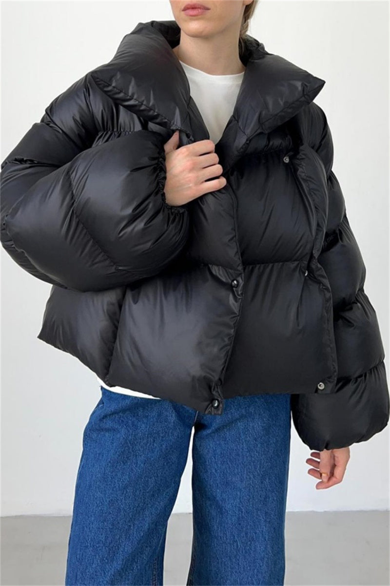 Cardigan Hooded Collar Outerwear(4 Colors)