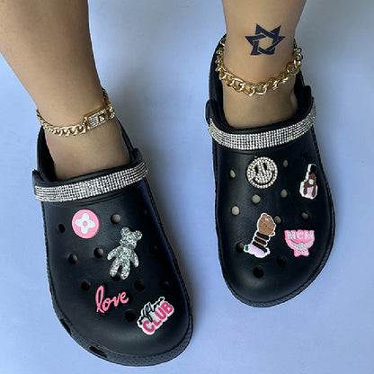 Daily Patchwork Round Comfortable Shoes