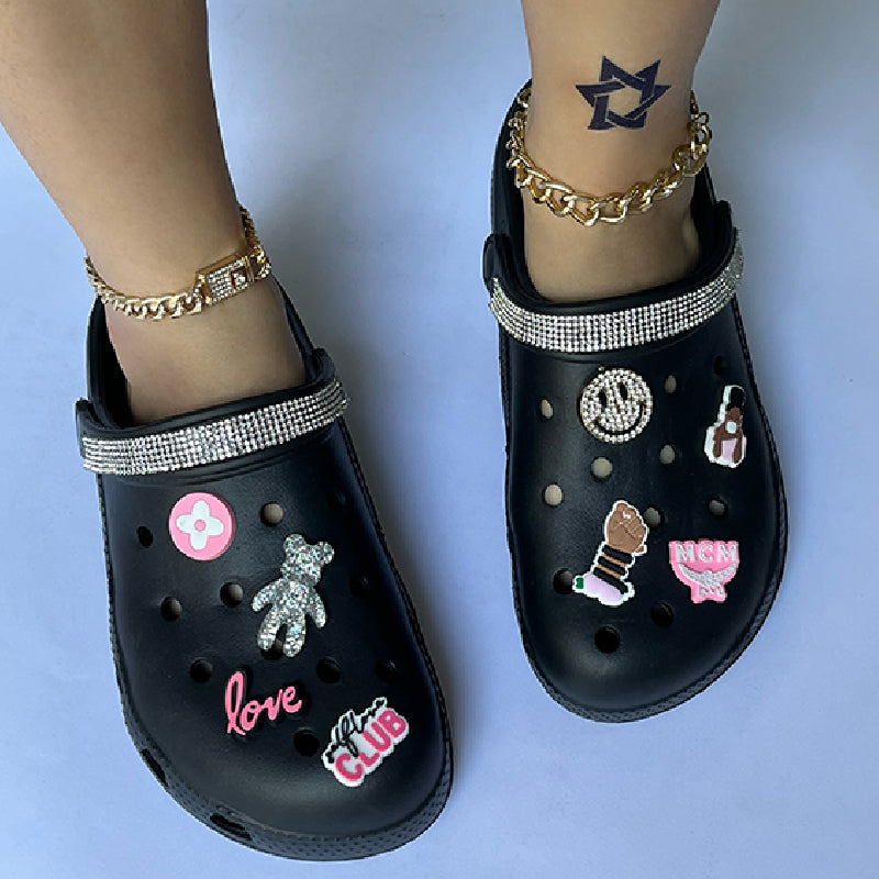 Daily Patchwork Round Comfortable Shoes