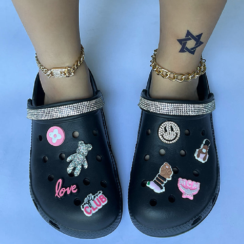Daily Patchwork Round Comfortable Shoes