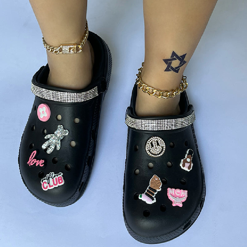 Daily Patchwork Round Comfortable Shoes