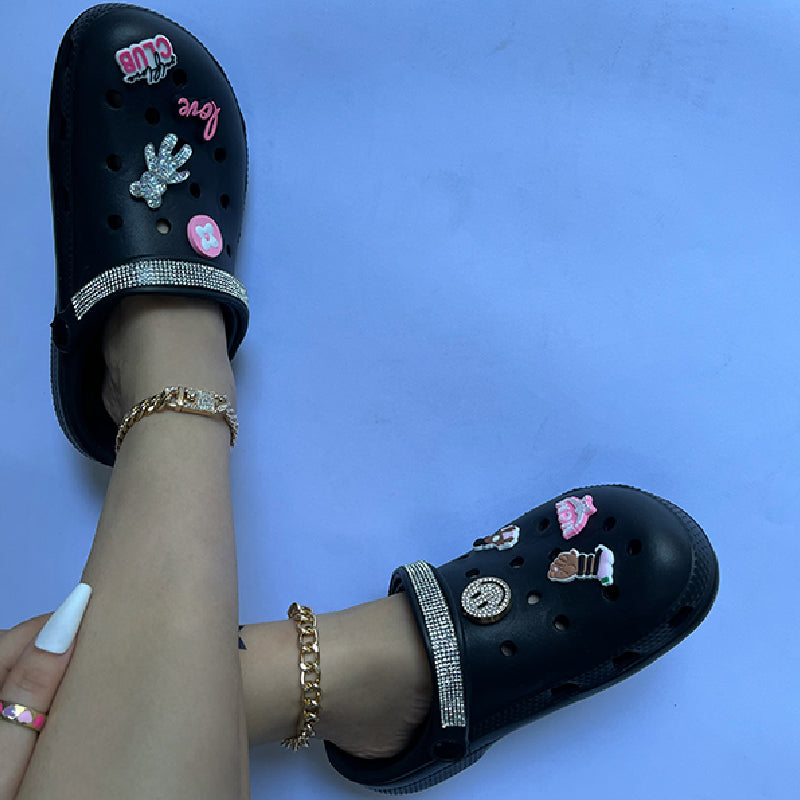 Daily Patchwork Round Comfortable Shoes