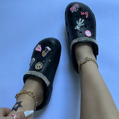 Daily Patchwork Round Comfortable Shoes