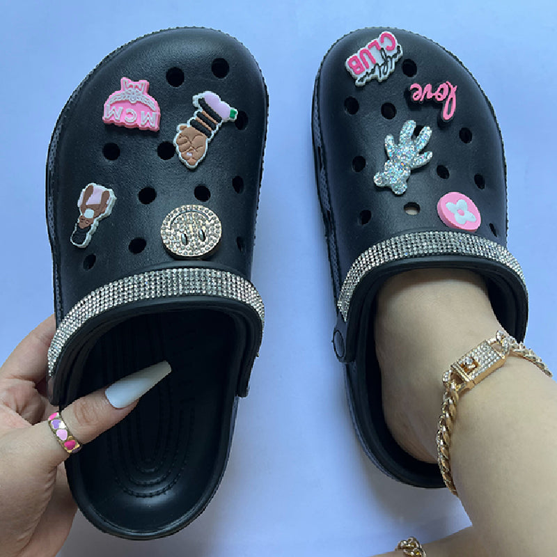 Daily Patchwork Round Comfortable Shoes