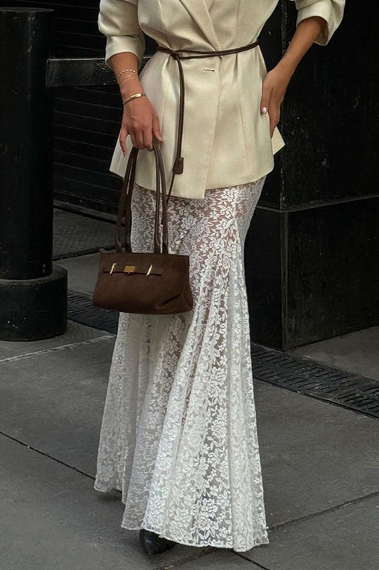 Lace Mermaid Long Skirt