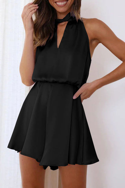 Bandage Halter Loose Rompers