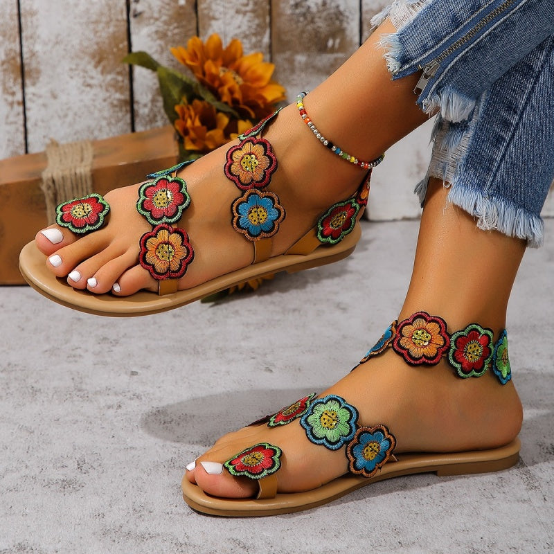 Patchwork Round Comfortable Shoes