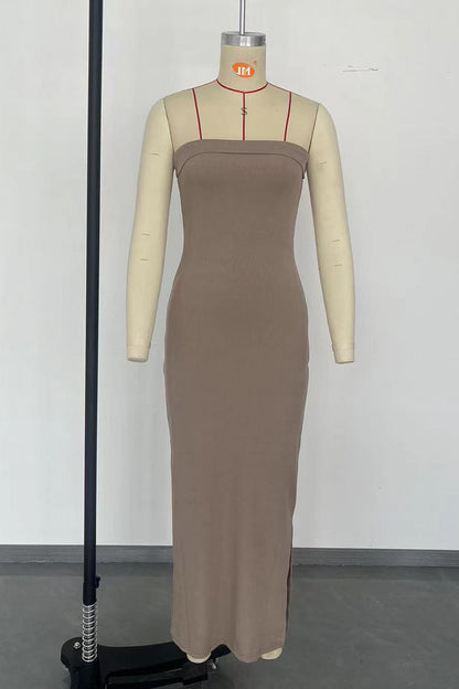 Simplicity Strapless One Step Skirt Dresses(8 Colors)