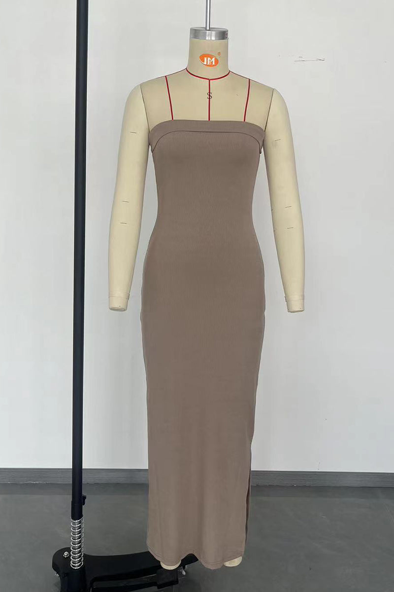 Simplicity Strapless One Step Skirt Dresses(8 Colors)