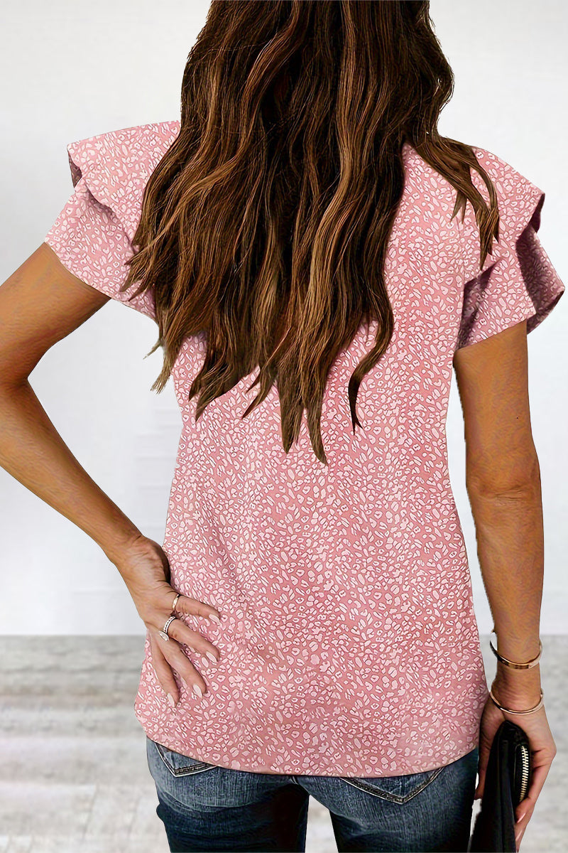 Leopard Patchwork T-shirts