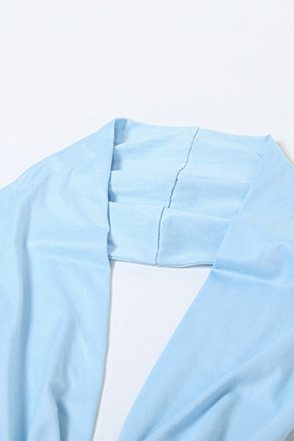 Frenulum Backless Halter One Step Skirt Dresses