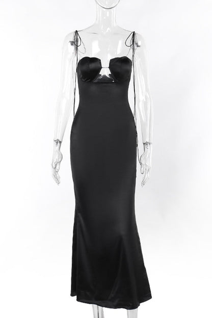 Frenulum Asymmetrical Asymmetrical Collar One Step Skirt Dresses