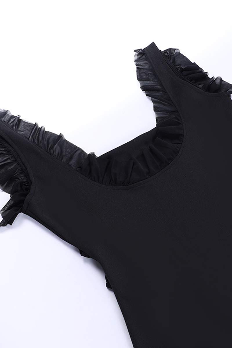 Patchwork Backless Slit Spaghetti Strap Long Dresses(3 Colors)