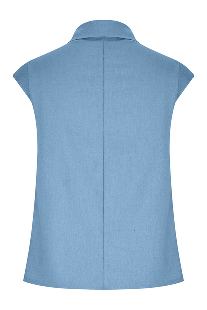 Daily Color Turndown Collar Blouses(6 Colors)