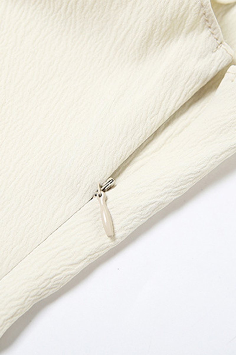 Color Irregular Sloping Shoulder T-shirts