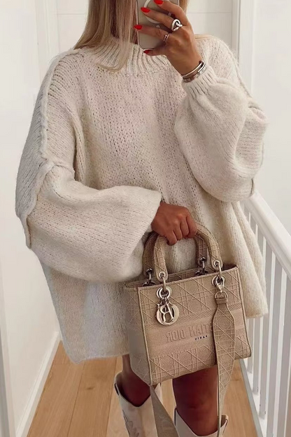 Daily Color O Neck Sweaters(4 Colors)