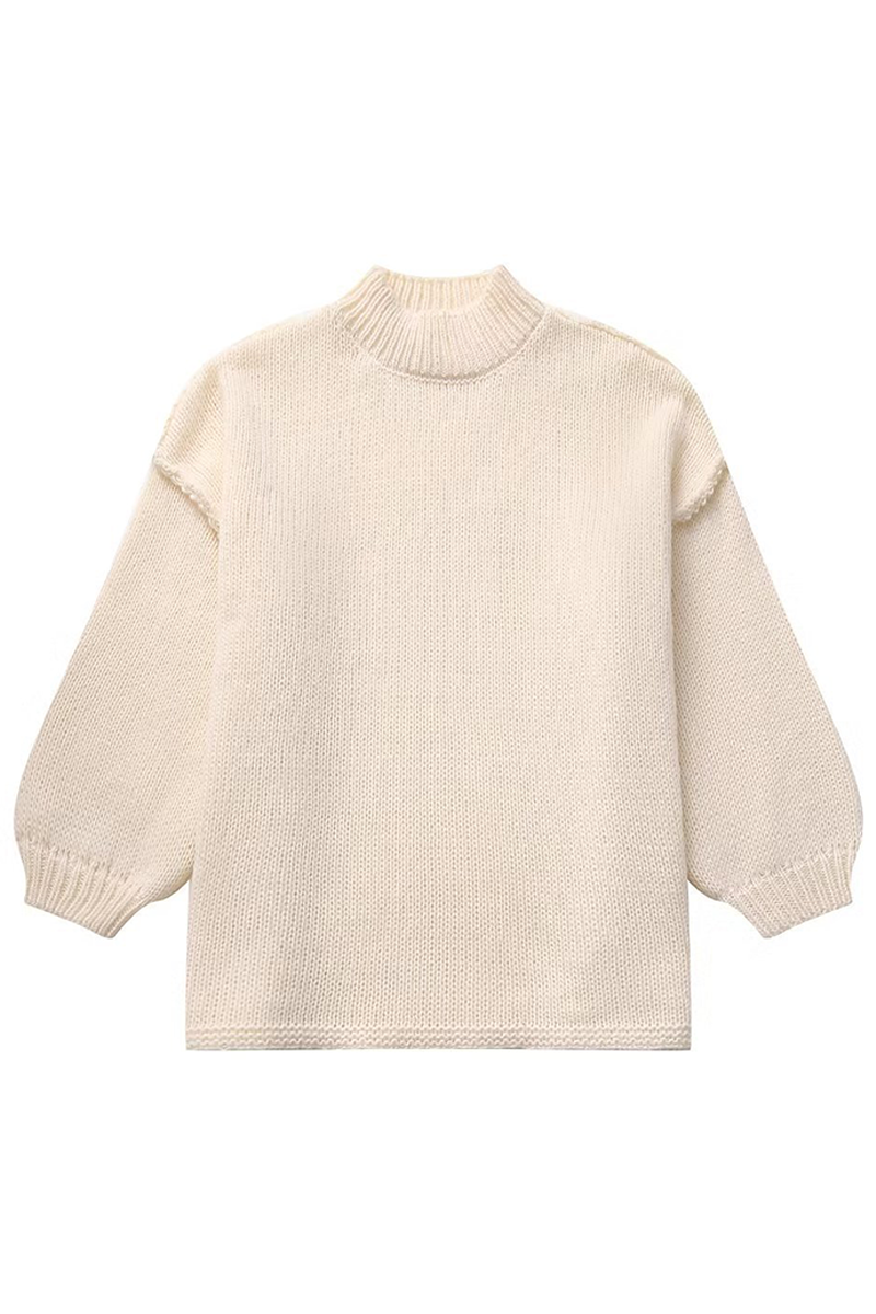 Daily Color O Neck Sweaters(4 Colors)