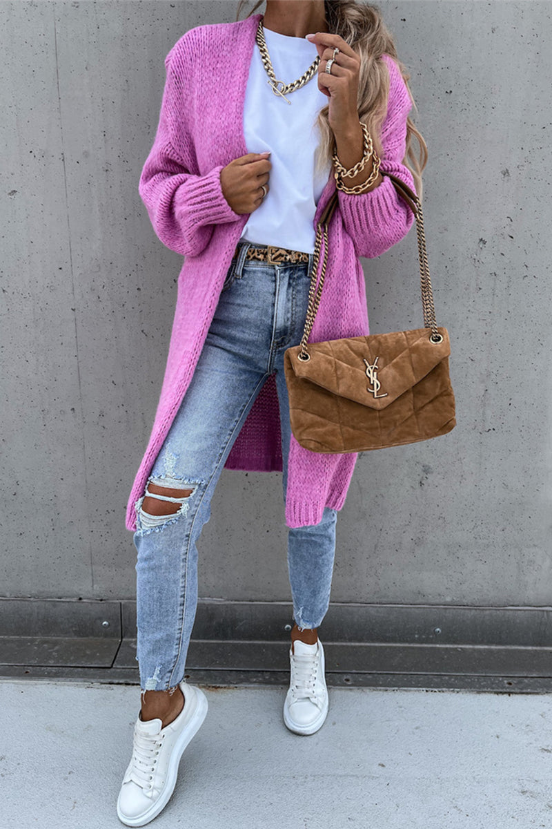 Daily Weave Cardigan Collar Cardigans(3 Colors)