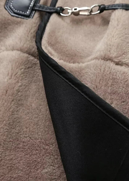 Chenille Toggle Wool Coat