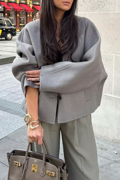 Street Buttons V Neck Cardigans