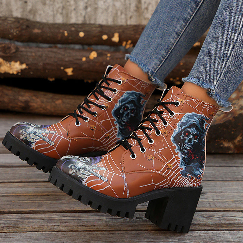 Patchwork Belted Round Comfortable Out Door Shoes(3 Colors)