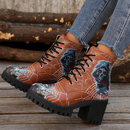 Patchwork Belted Round Comfortable Out Door Shoes(3 Colors)